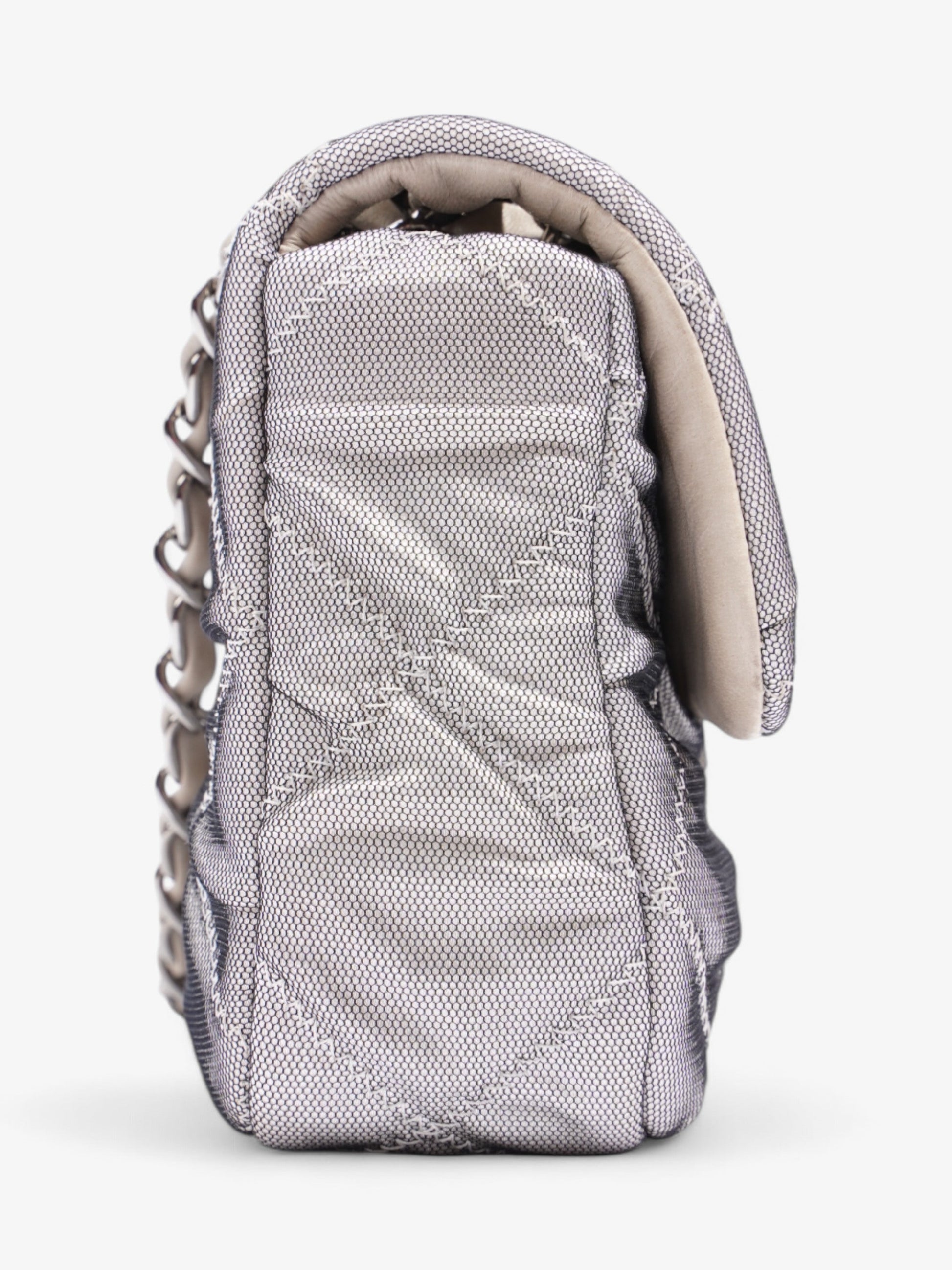 Chanel East West Black / Grey Mesh