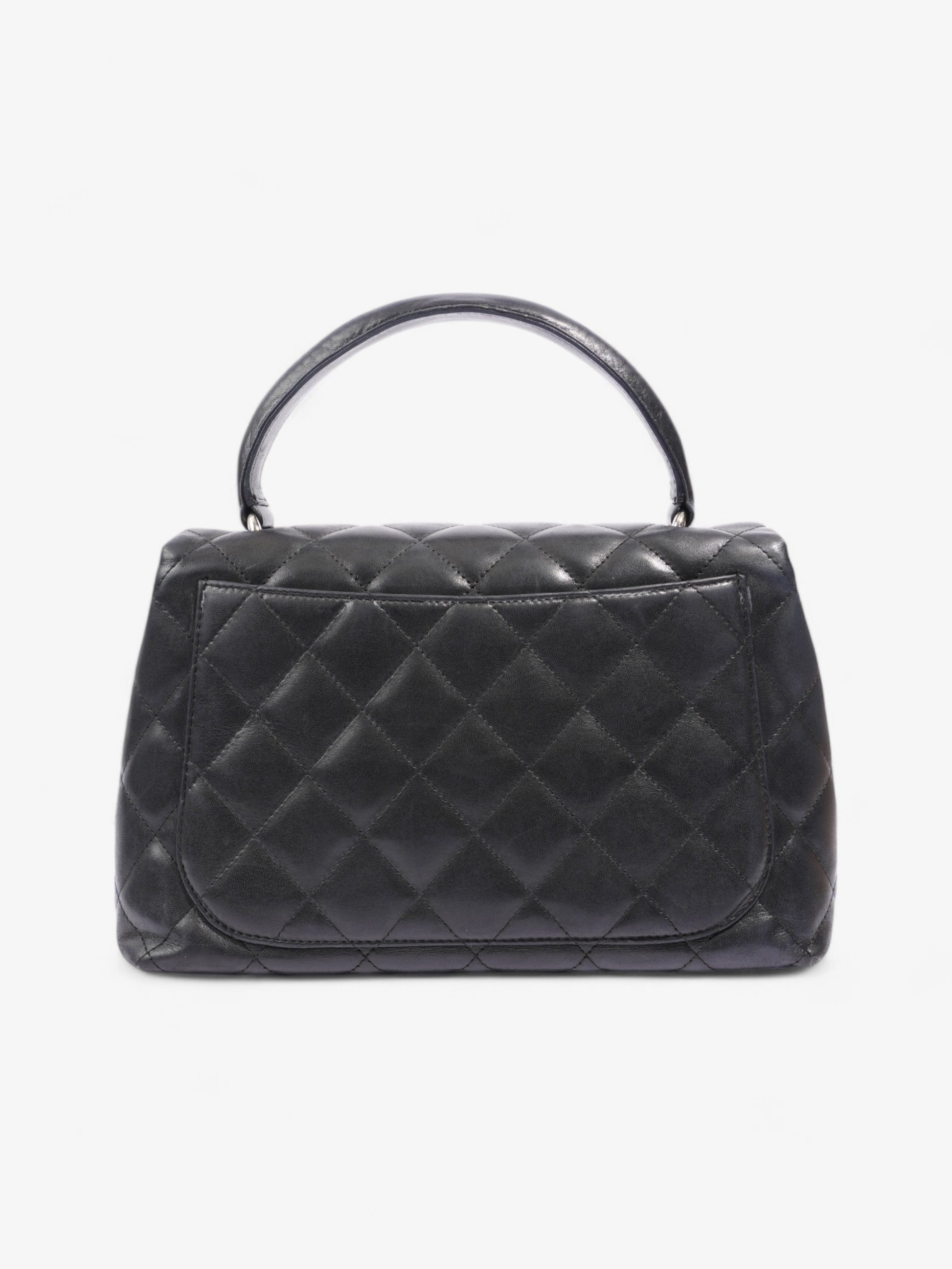 Chanel Coco Handle Flap Black Lambskin Leather Small