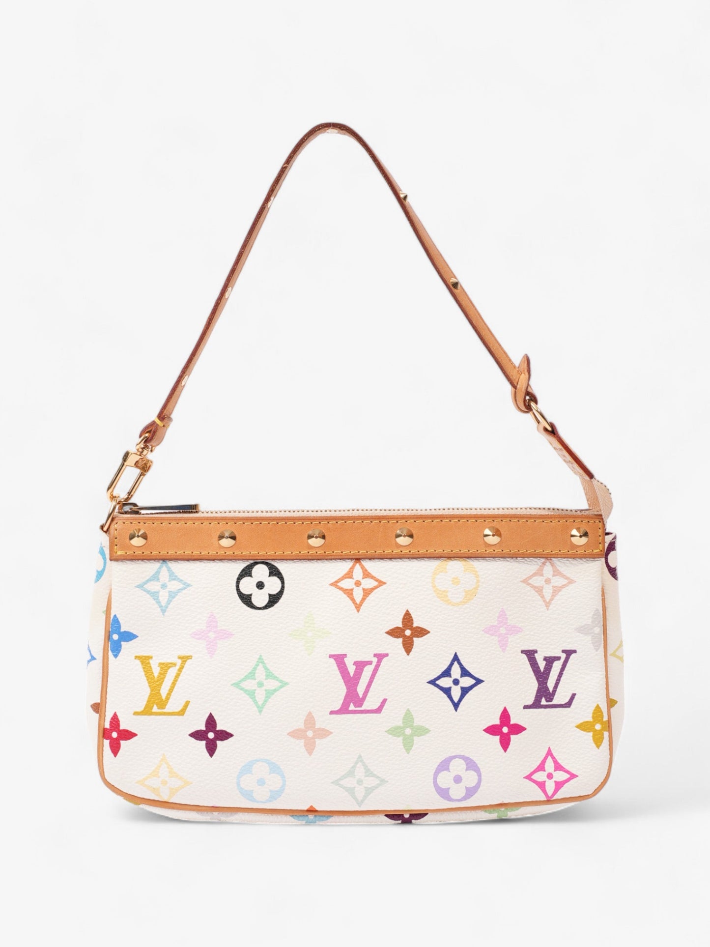 Louis Vuitton Pochette Accessoires Monogram Multicolour Leather