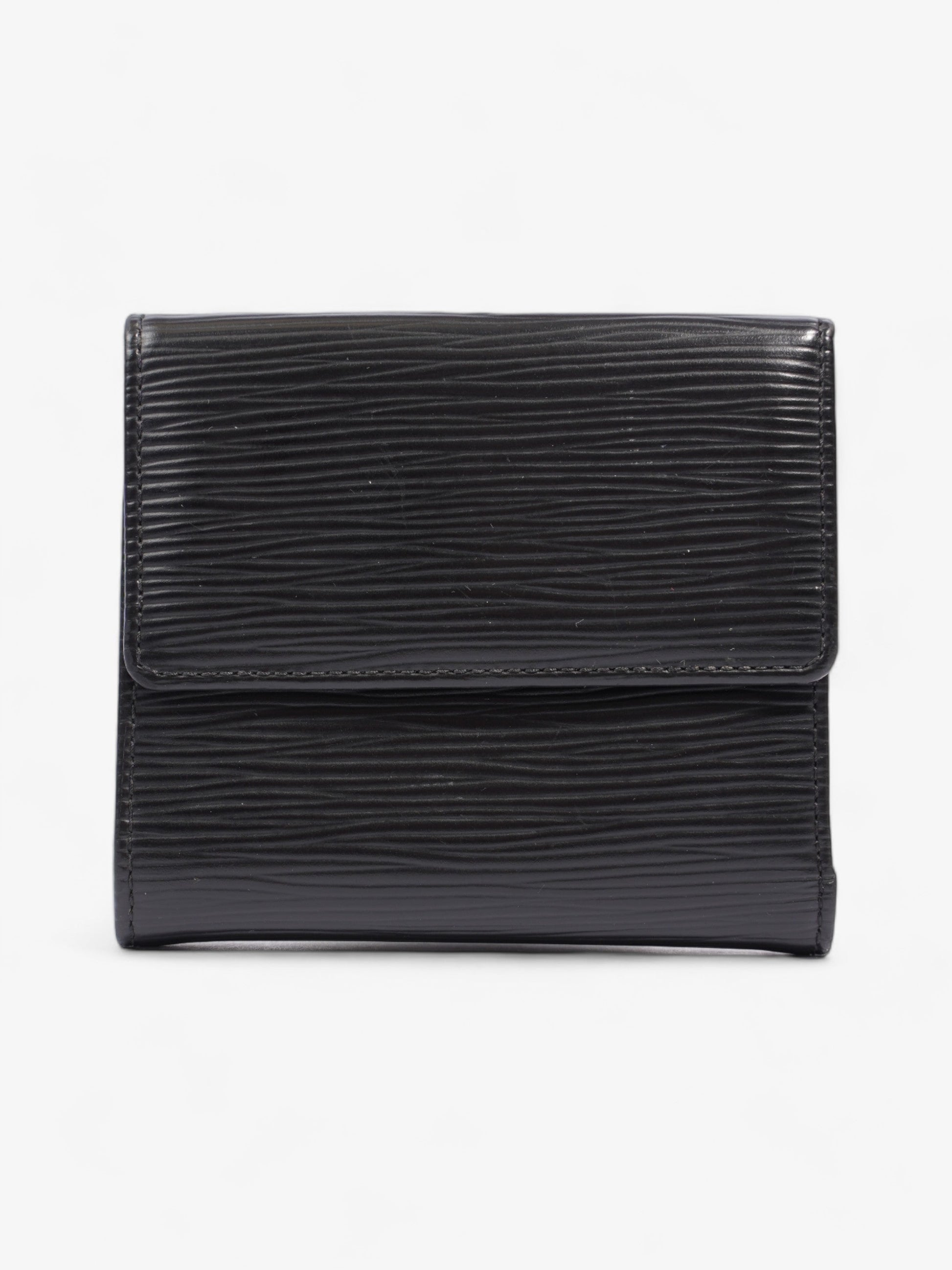 Louis Vuitton Bifold Wallet Black Epi Leather