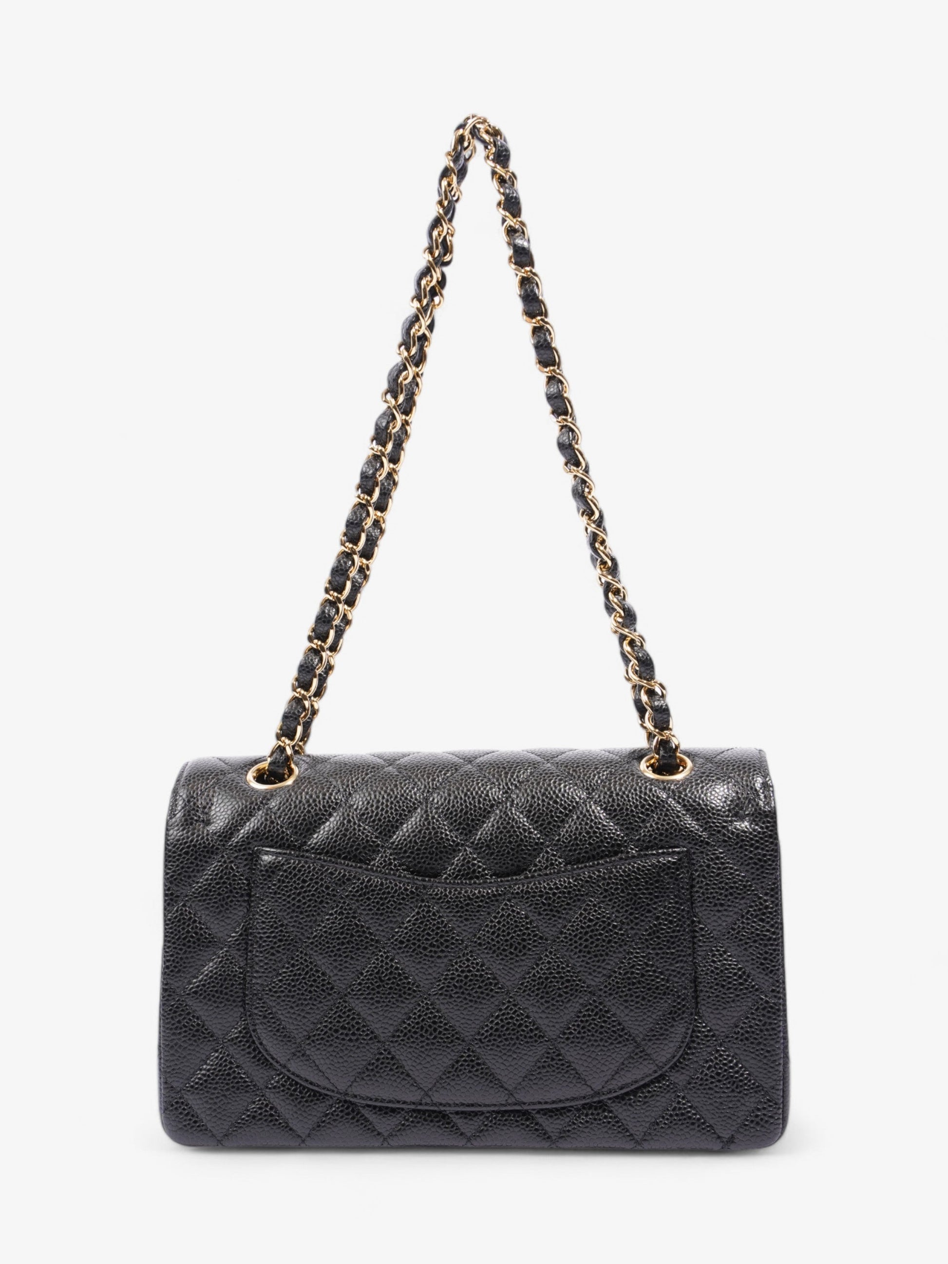 Chanel Classic Double Flap Black Caviar Leather Small