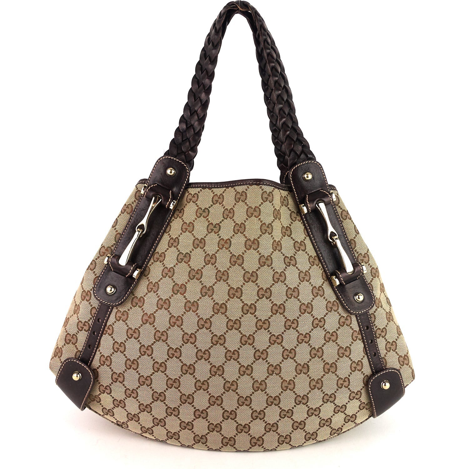 Gucci Pelham Medium GG Canvas Hobo Bag