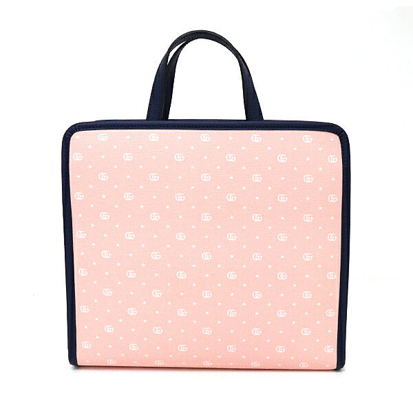 GUCCI Tote Bag 605614 Coated canvas pink GG pattern Tote Bag