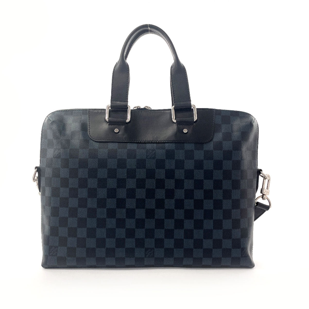 LOUIS VUITTON Business bag N42241 Damier Cobalt black 2WAY Porto Documents Jules mens