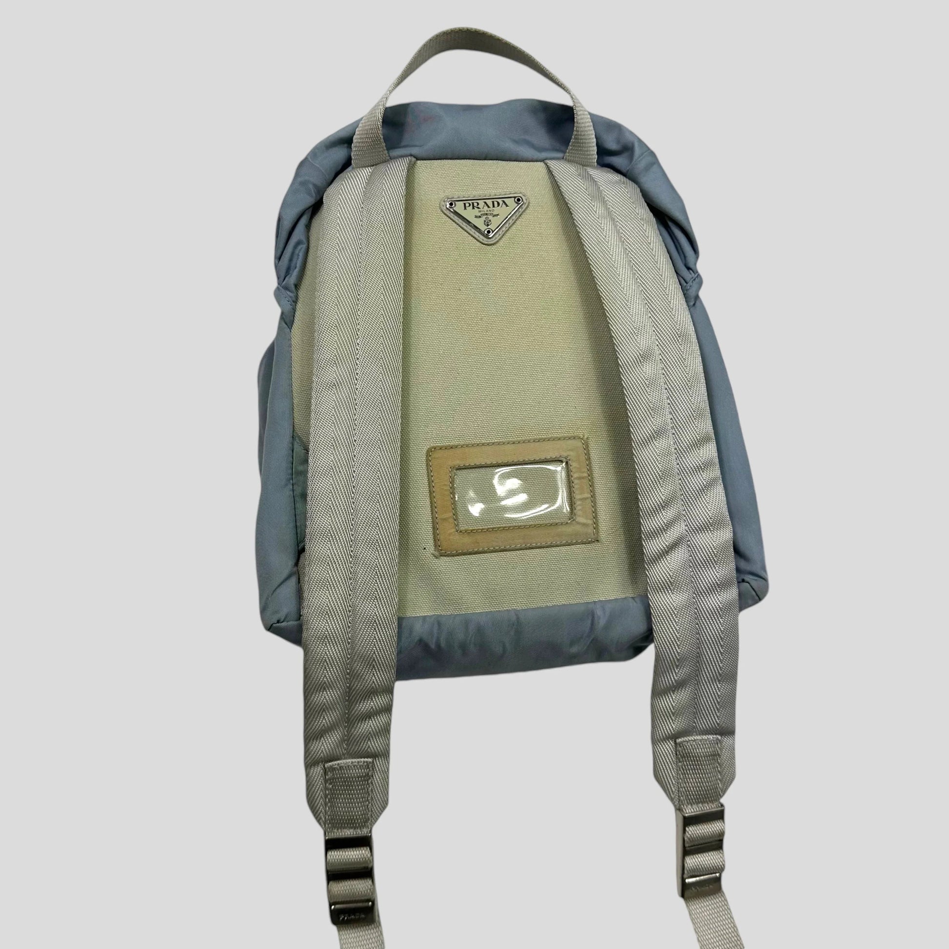 Prada Milano 00s Nylon Multipocket Mini Backpack