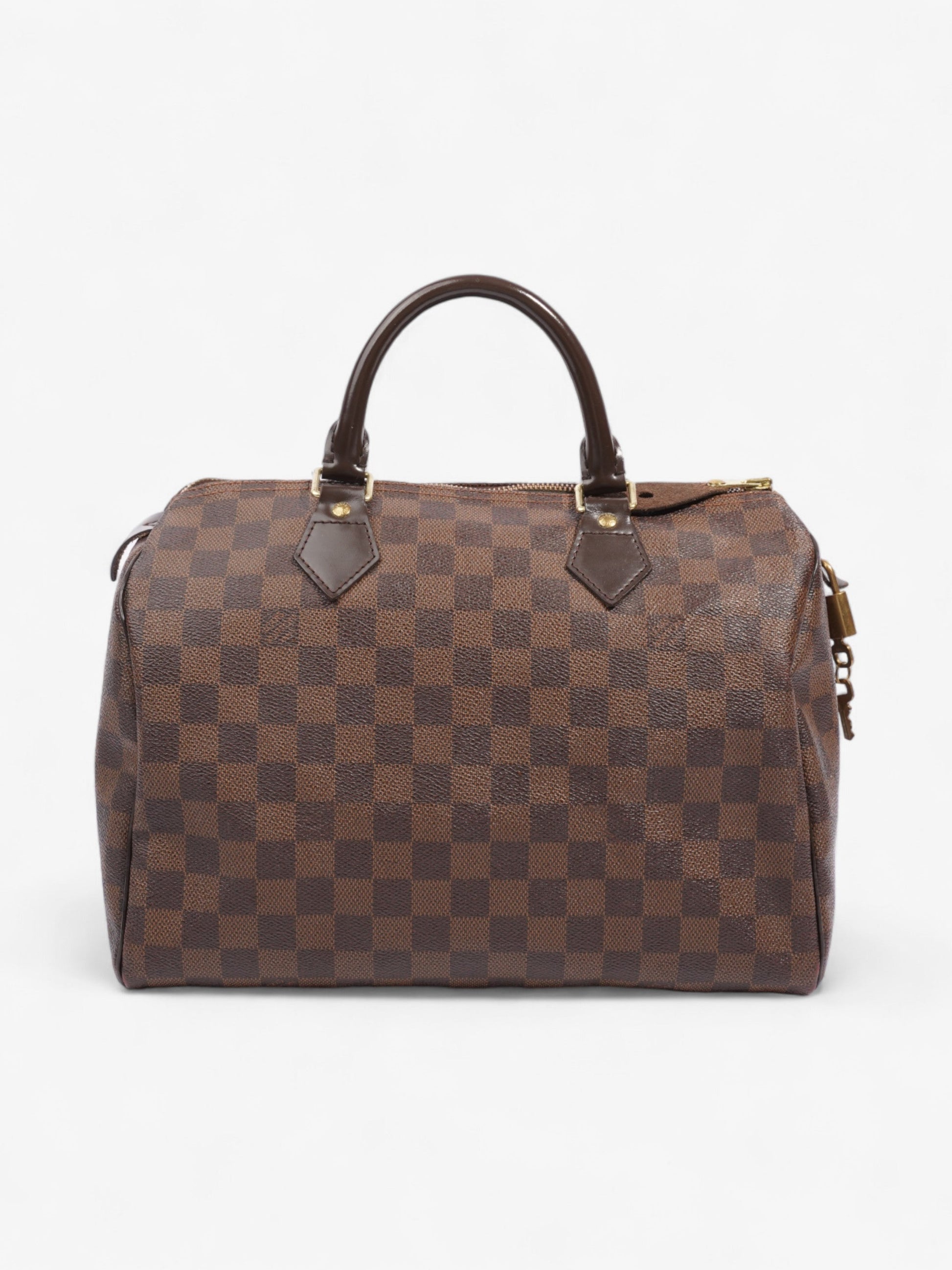 Louis Vuitton Speedy 30 Damier Ebene Coated Canvas