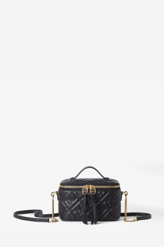 Fendi Vanity Nappa Leather Mini-Bag With FF Motif