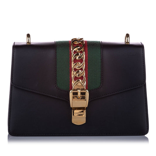 Gucci Leather Shoulder Bag