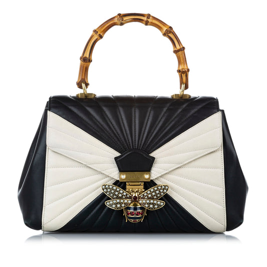 Gucci Leather Top Handle Shoulder Bag