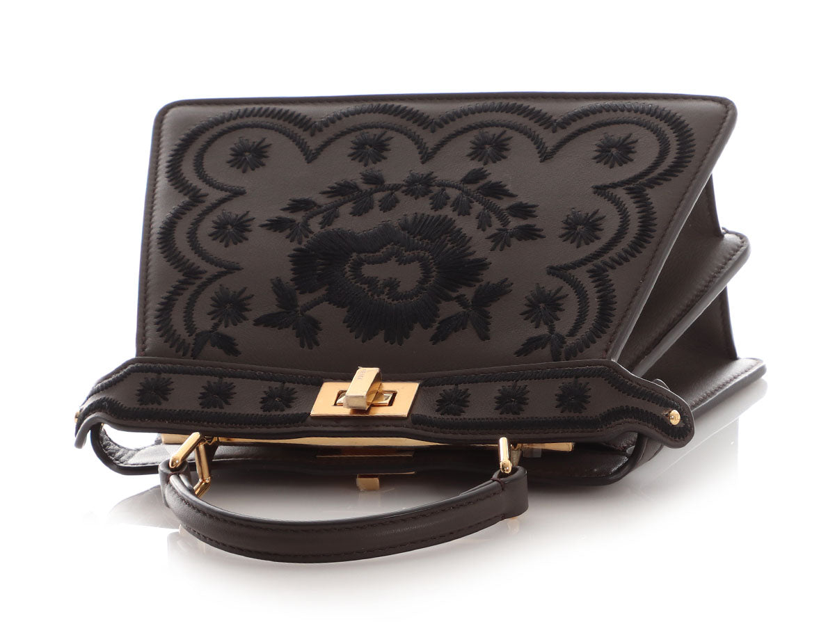 Fendi Medium Brown Selleria Baguette