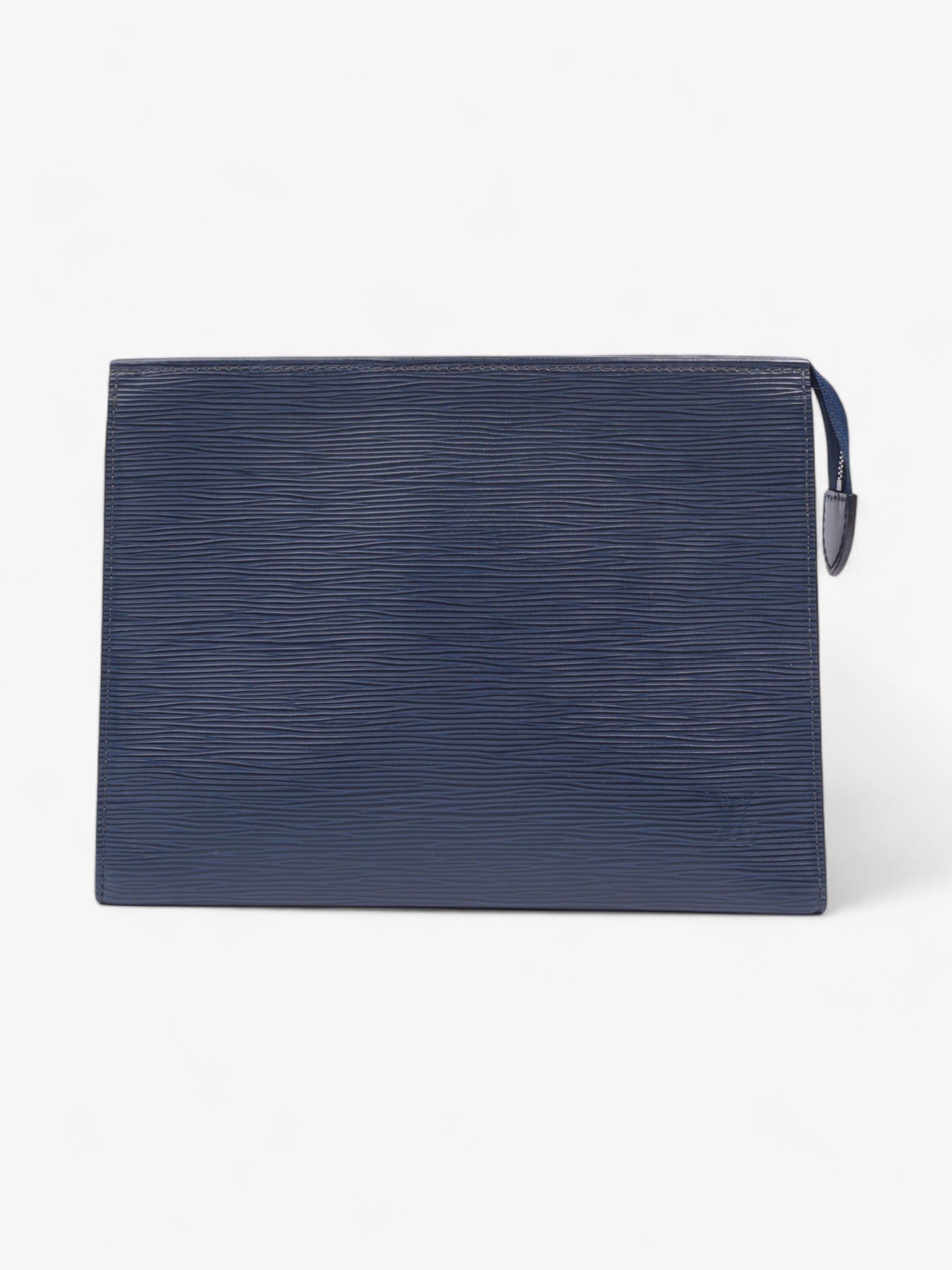 Louis Vuitton Toiletry Pouch Navy Blue Epi Leather 26