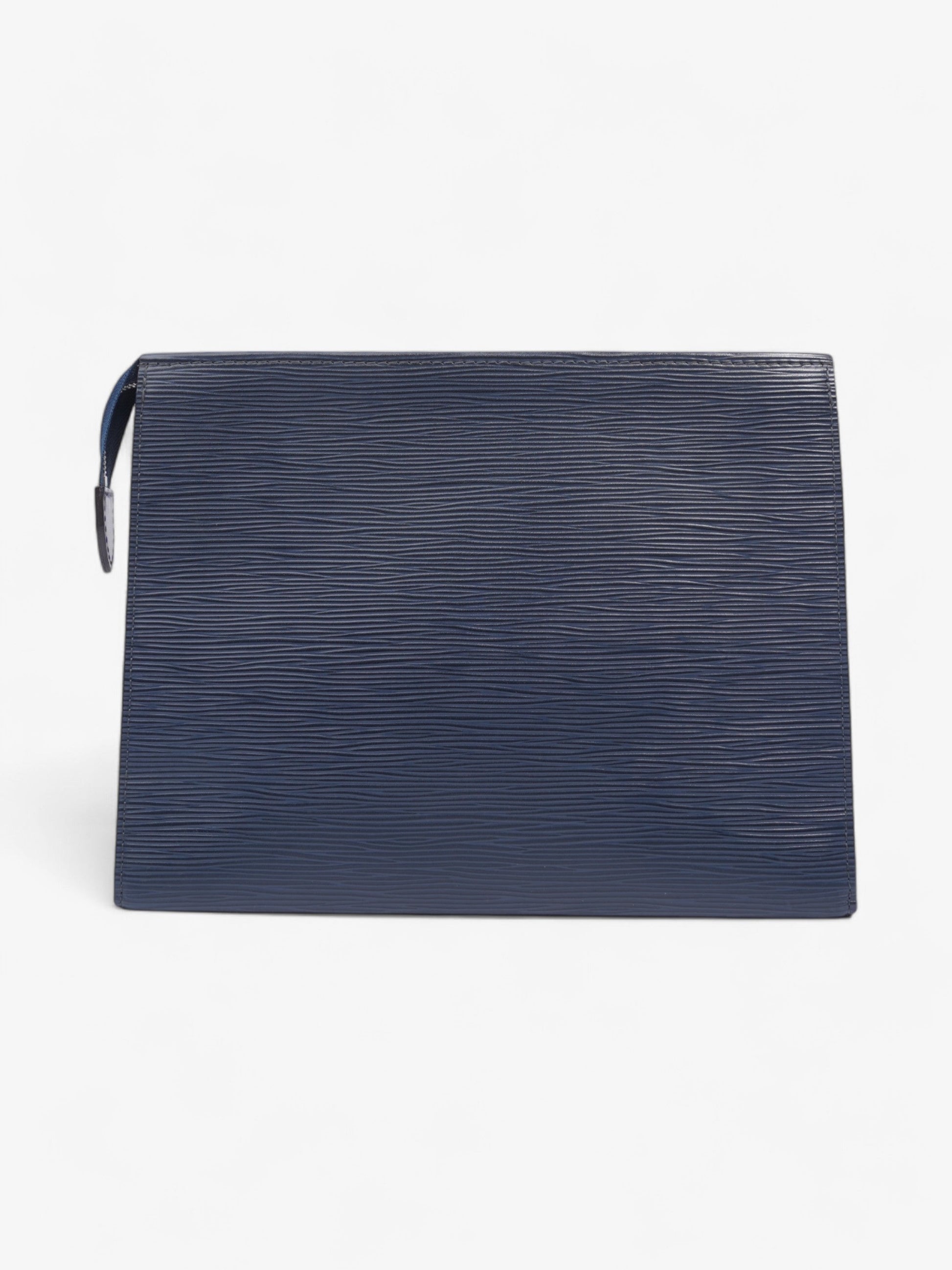 Louis Vuitton Toiletry Pouch Navy Blue Epi Leather 26