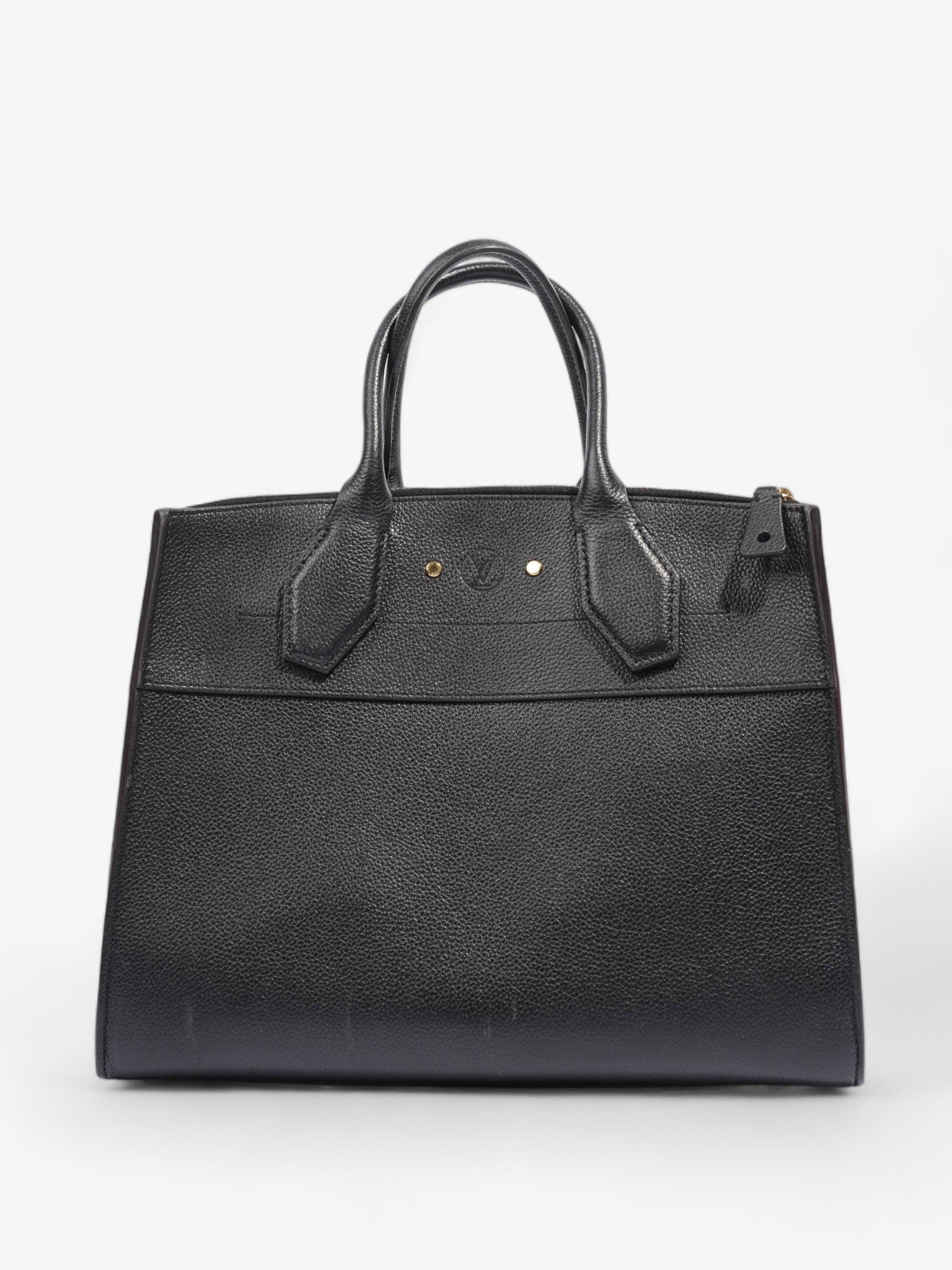 Louis Vuitton City Steamer MM Black Leather
