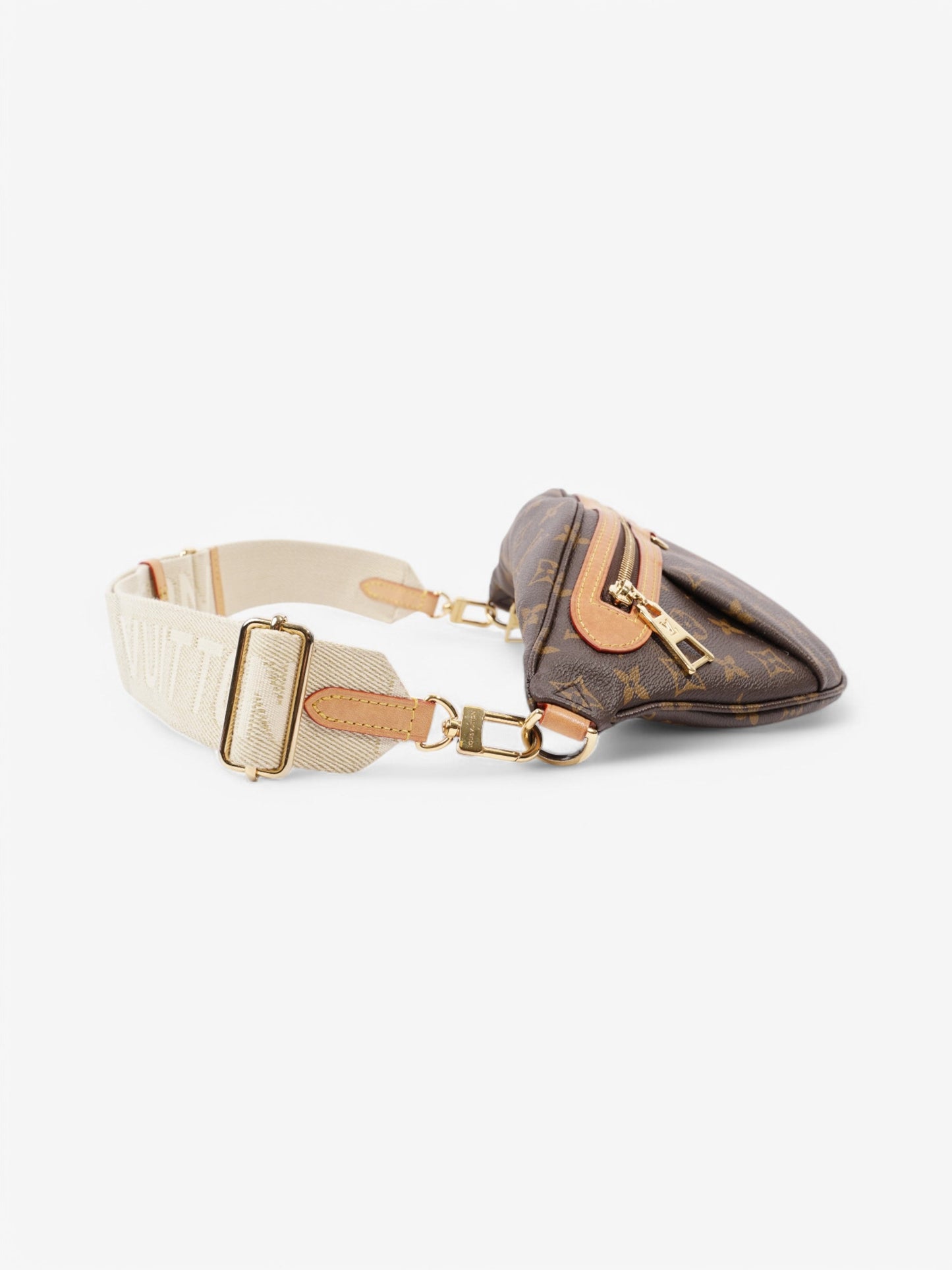 Louis Vuitton High Rise Bumbag Monogram Coated Canvas