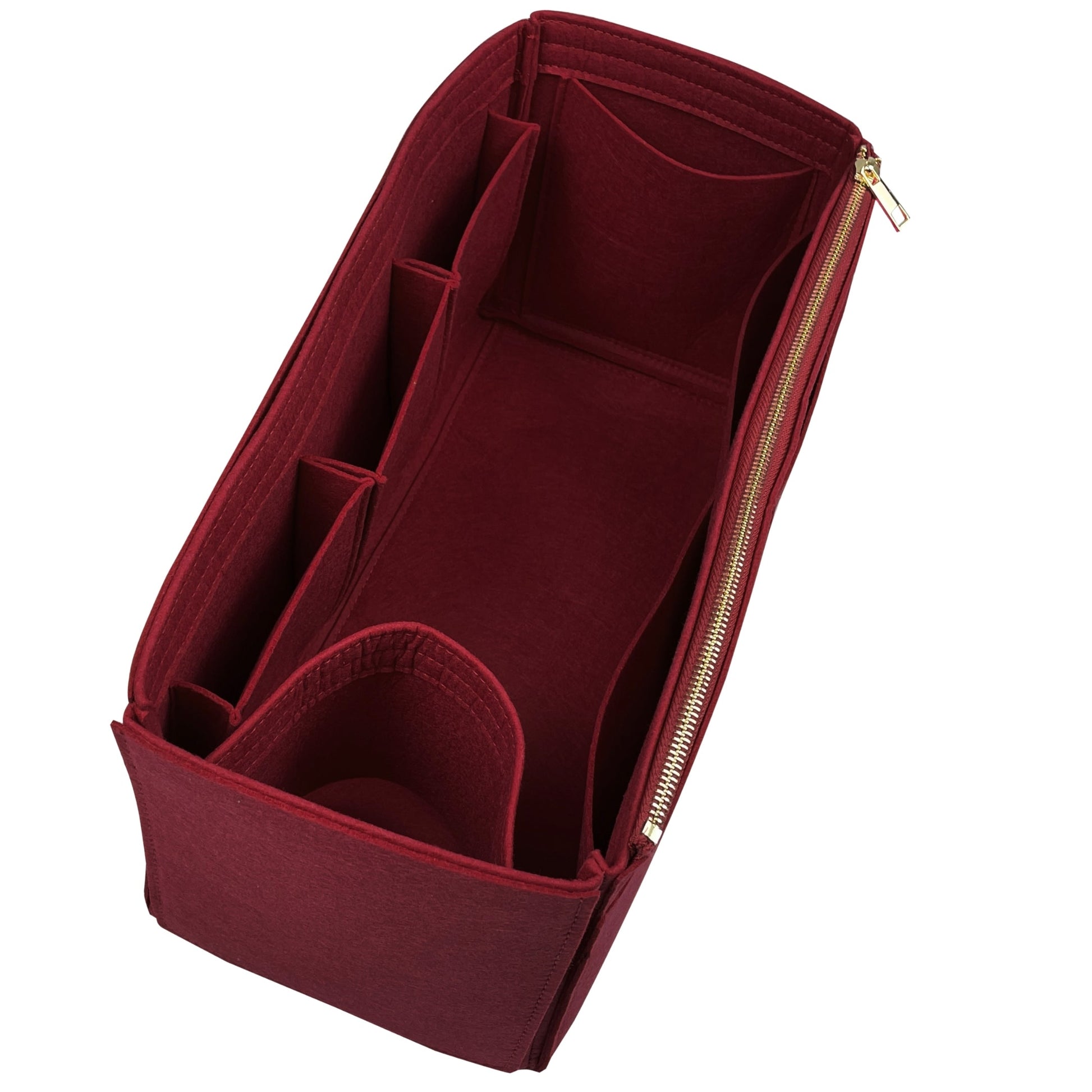 Organizer for [Sunshine Medium, Fendi] Bag Insert (Felt, Wide Open Pockets)