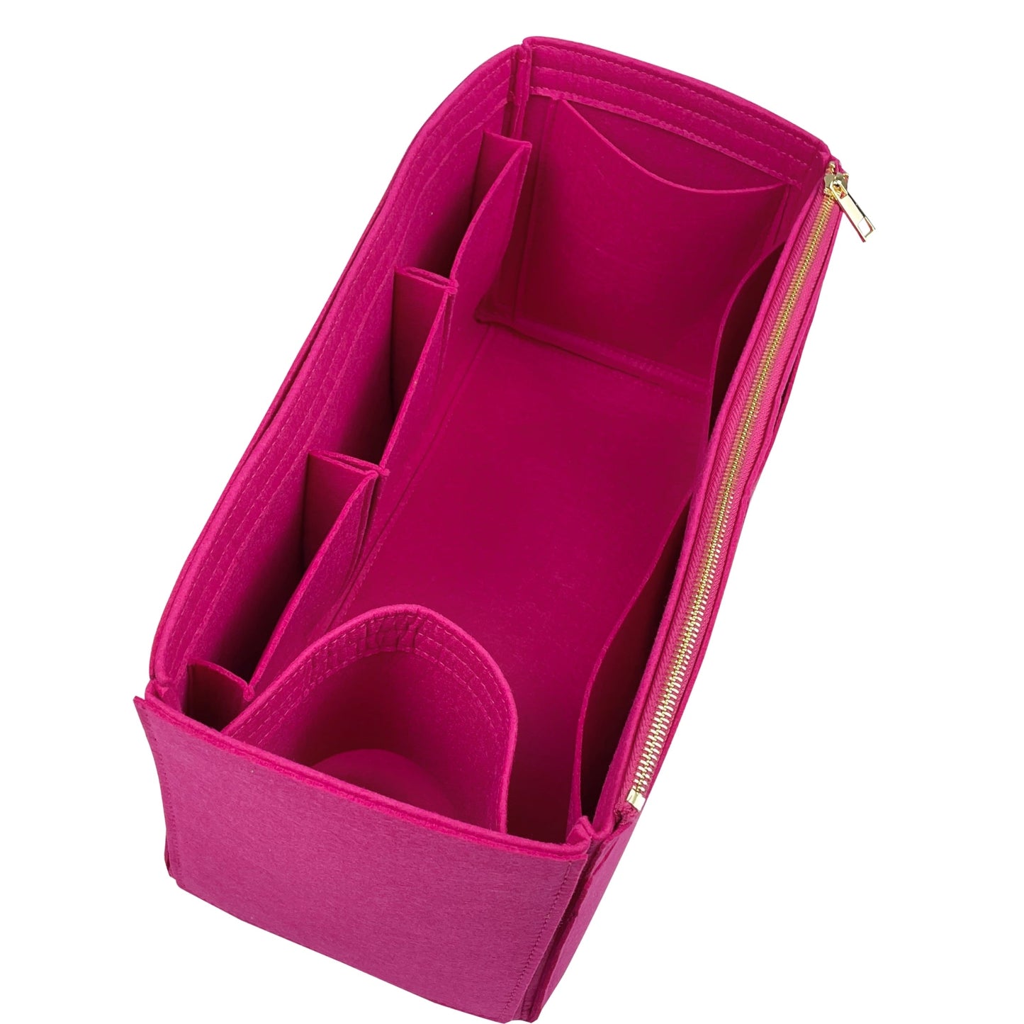 Organizer for [Sunshine Medium, Fendi] Bag Insert (Felt, Wide Open Pockets)
