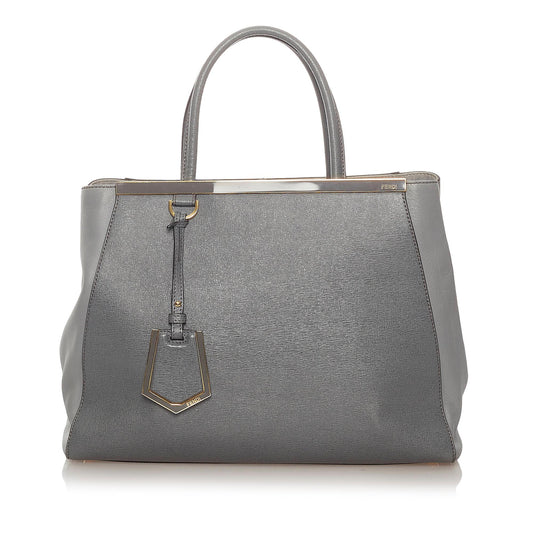 Fendi 2Jours Leather Satchel (SHG-27958)