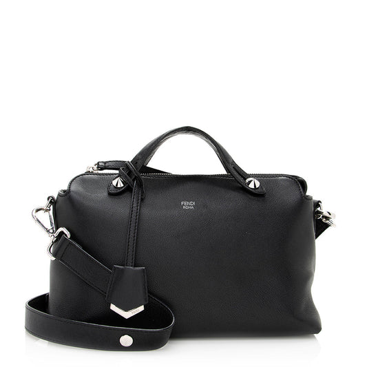 Fendi Calfskin By The Way Medium Boston Bag