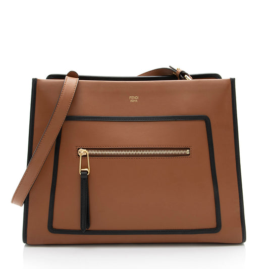 Fendi Calfskin Runaway Medium Tote