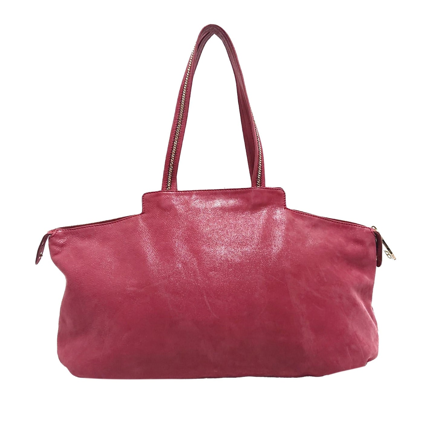 Fendi Chains Leather Tote Bag