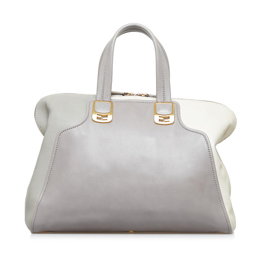Fendi Colorblock Chameleon Satchel