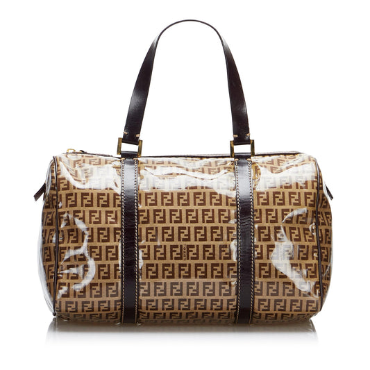 Fendi Crystal Zucchino Boston Bag