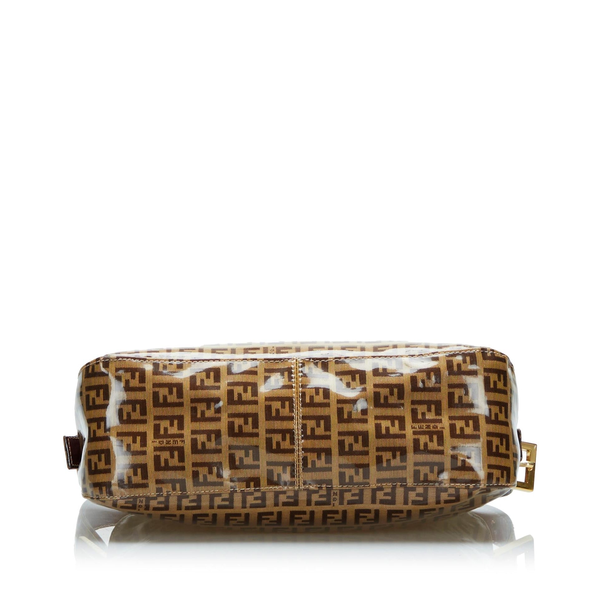 Fendi Crystal Zucchino Double Flap