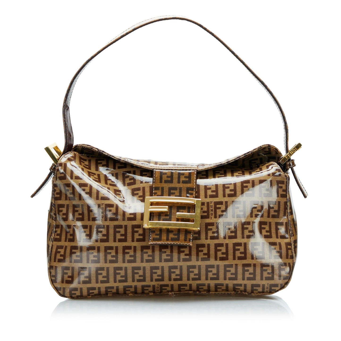 Fendi Crystal Zucchino Double Flap