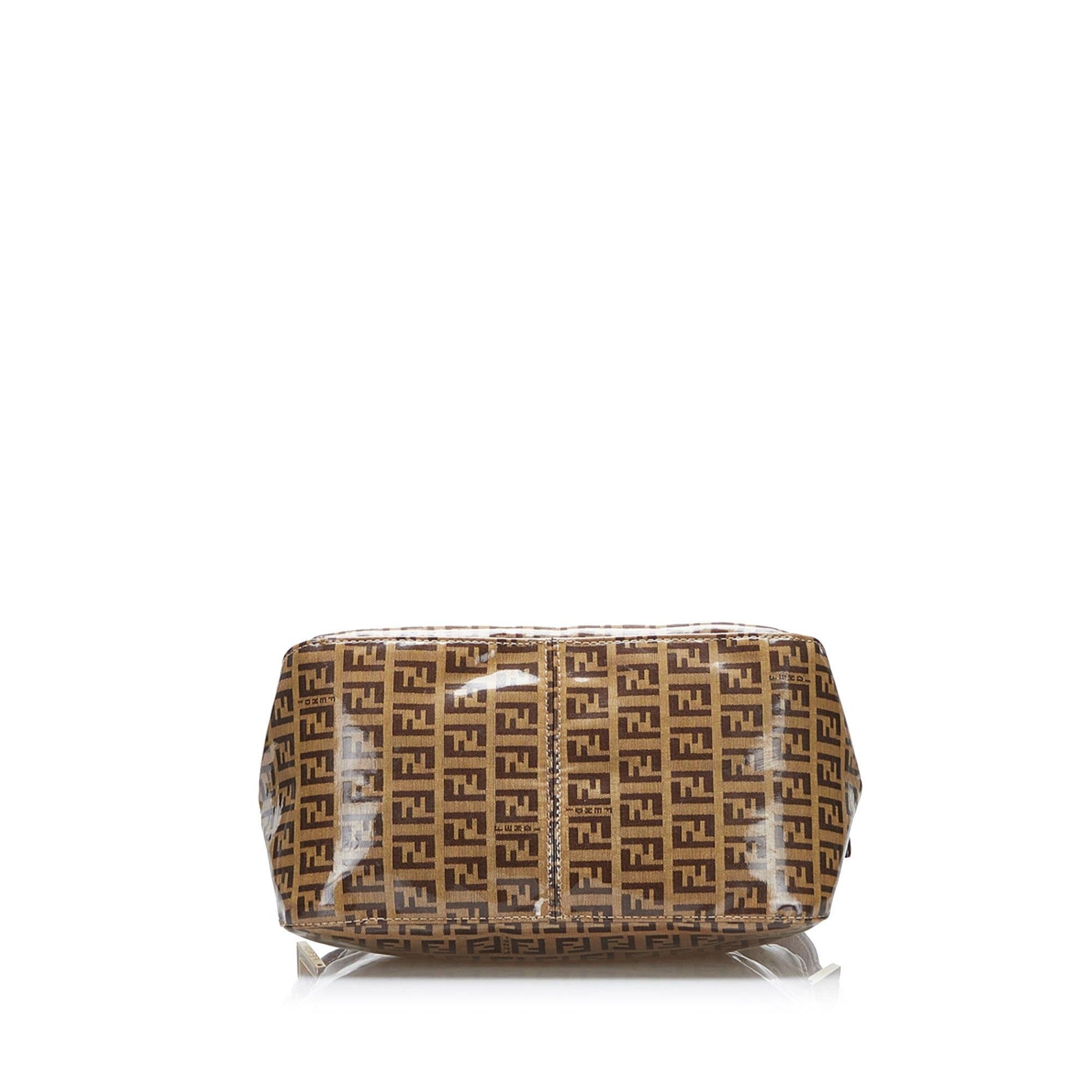 Fendi Crystal Zucchino Flap Baguette