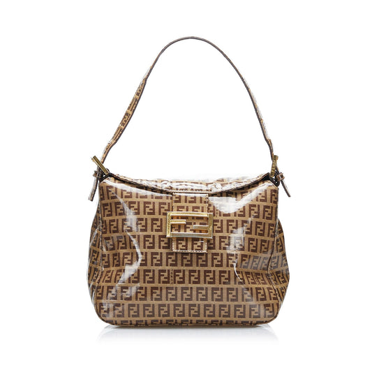 Fendi Crystal Zucchino Flap Baguette (SHG-MKFmEx)