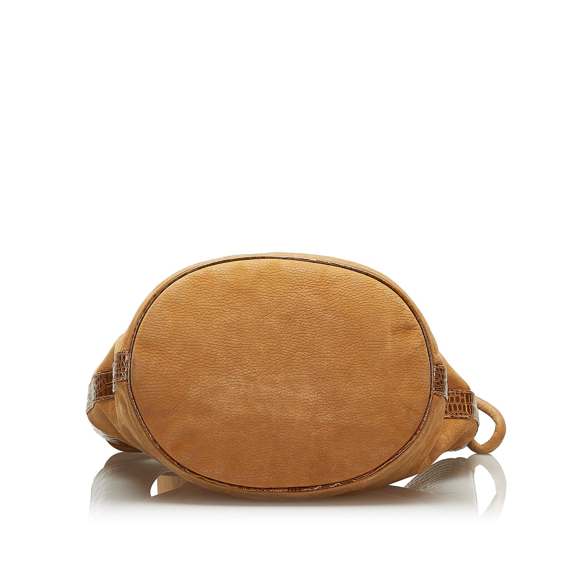 Fendi Embossed Bucket Bag