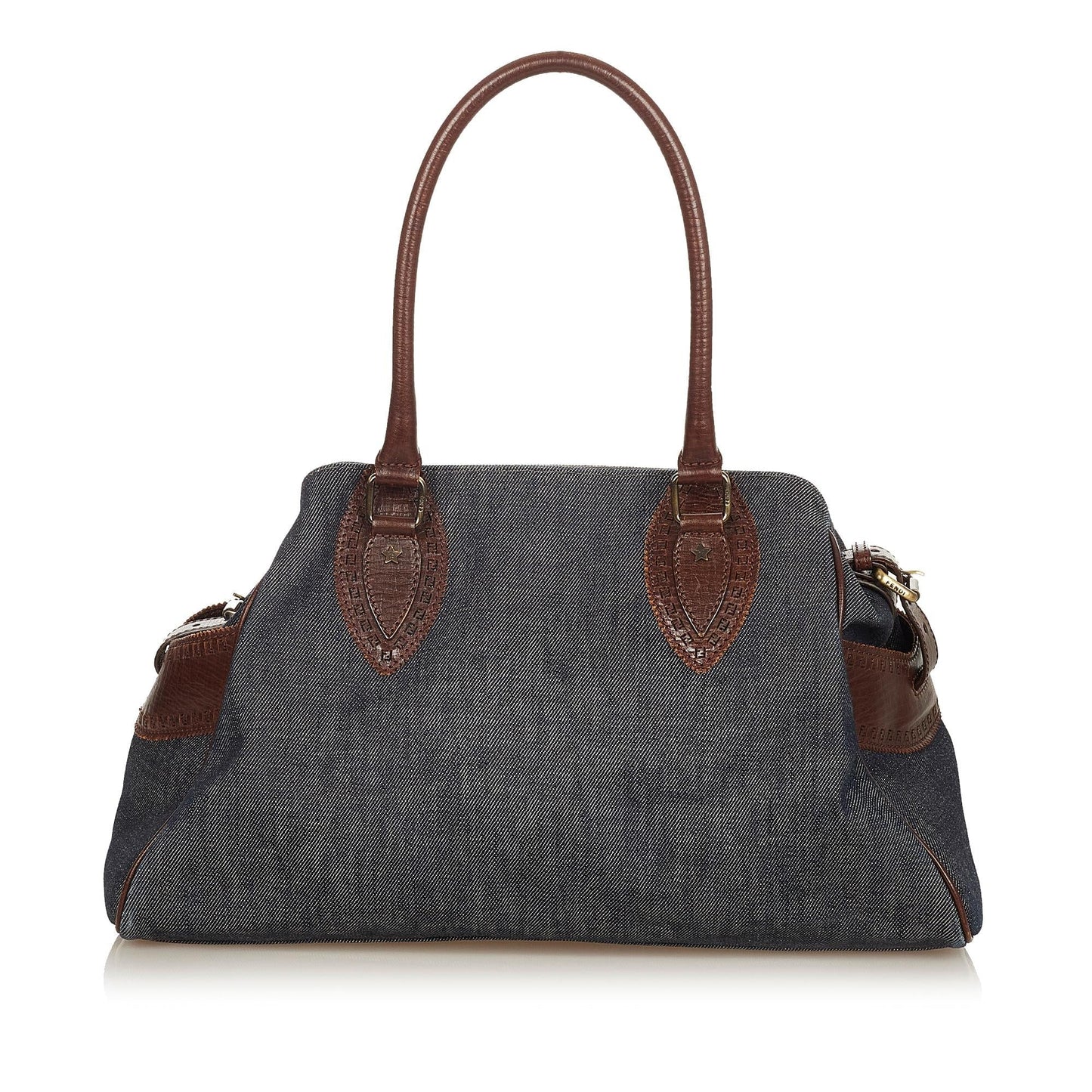 Fendi Etniko Denim Shoulder Bag (SHG-26424)