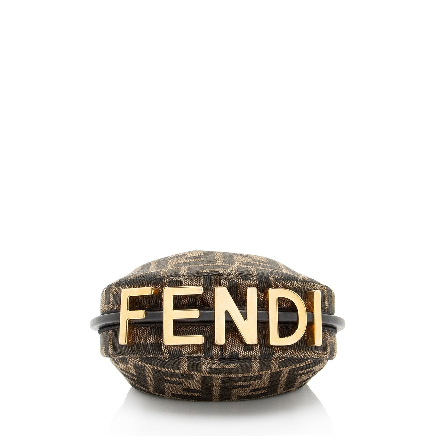 Fendi Zucchino Oyster Shoulder Bag