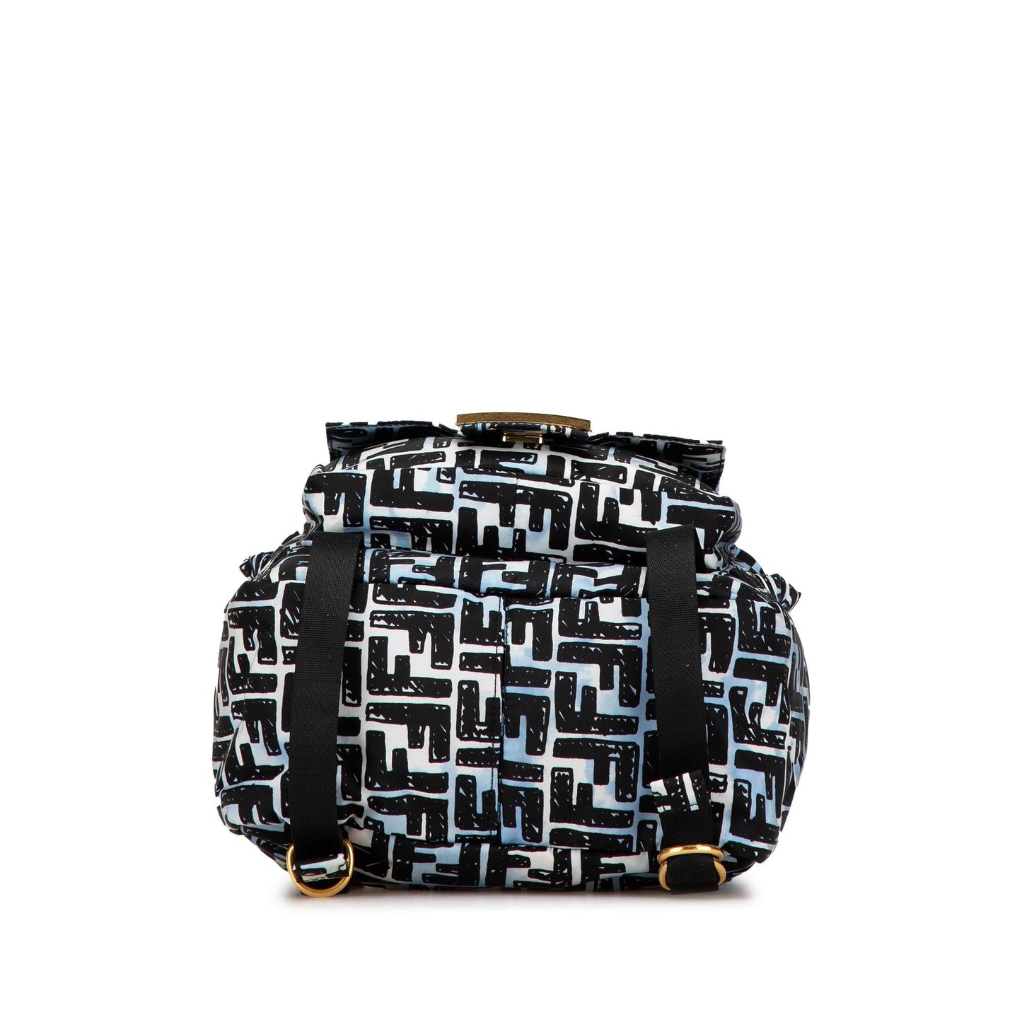 Fendi Zucca Canvas Shoulder Bag