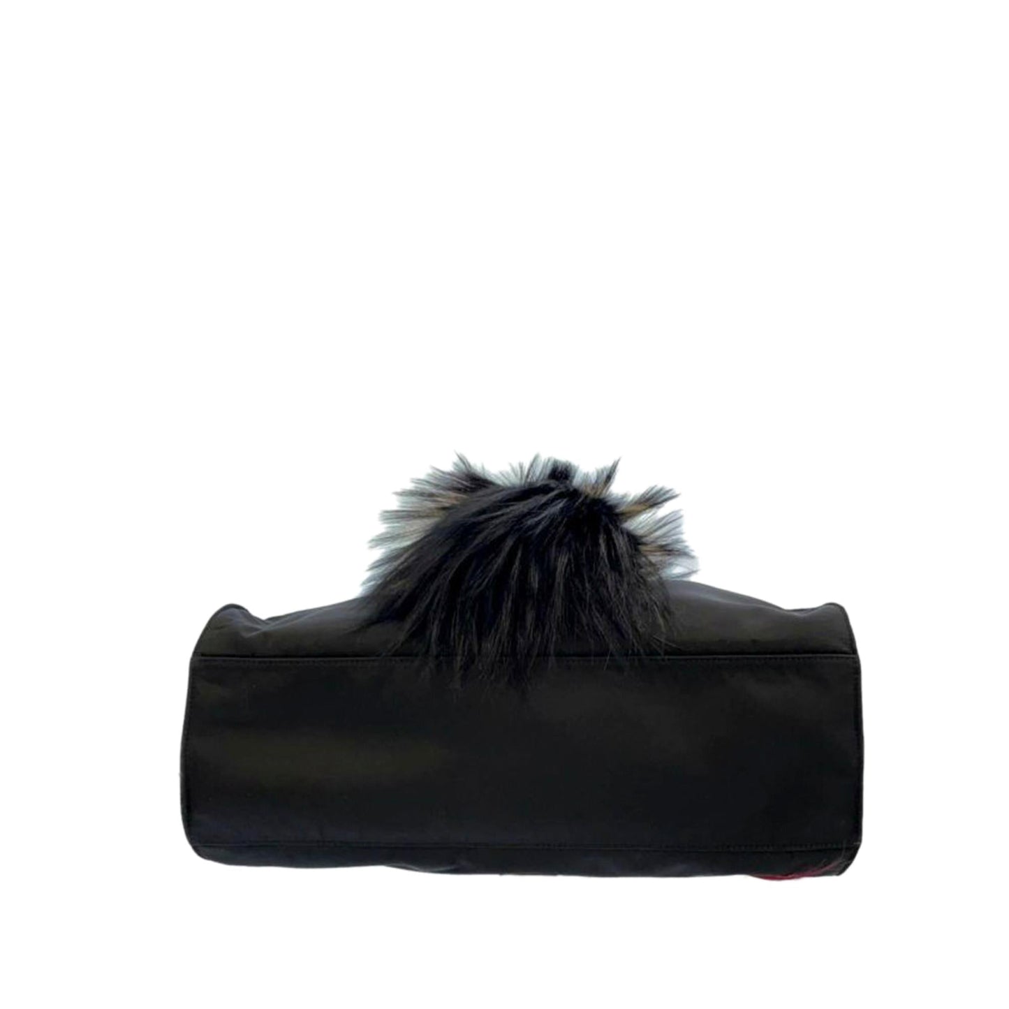 Fendi Zucca Canvas and Leather Convertible Baguette