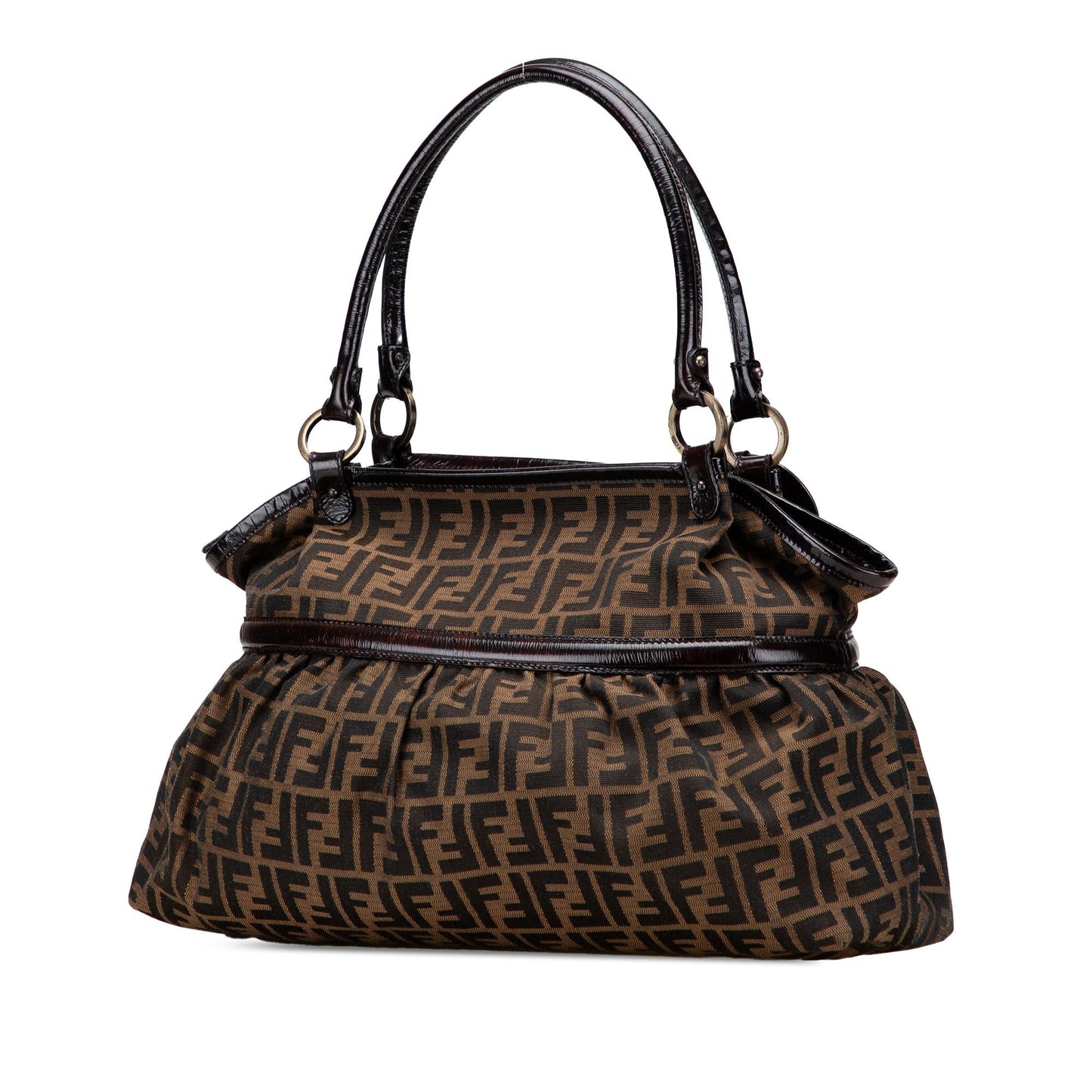 Fendi Mini Leather Baguette Satchel