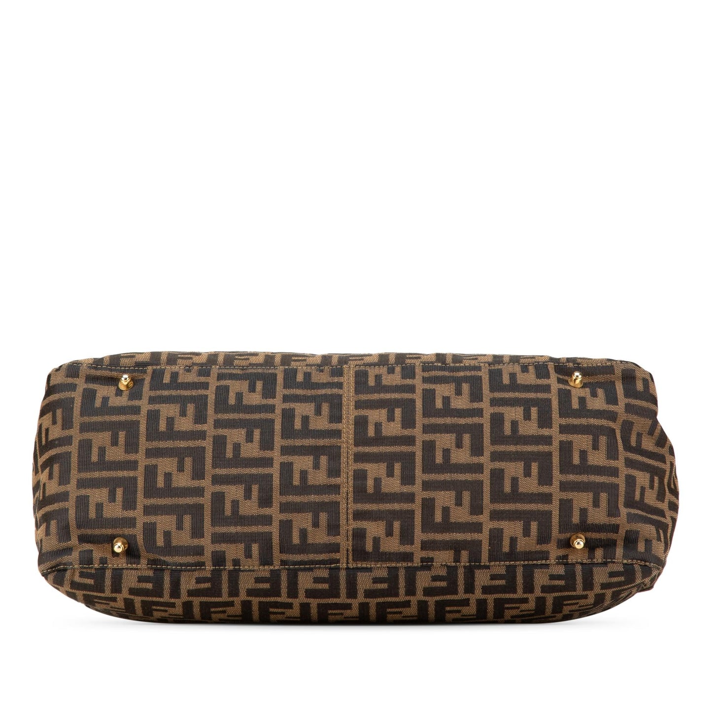 Fendi Zucchino Coated Canvas Superstar Tote