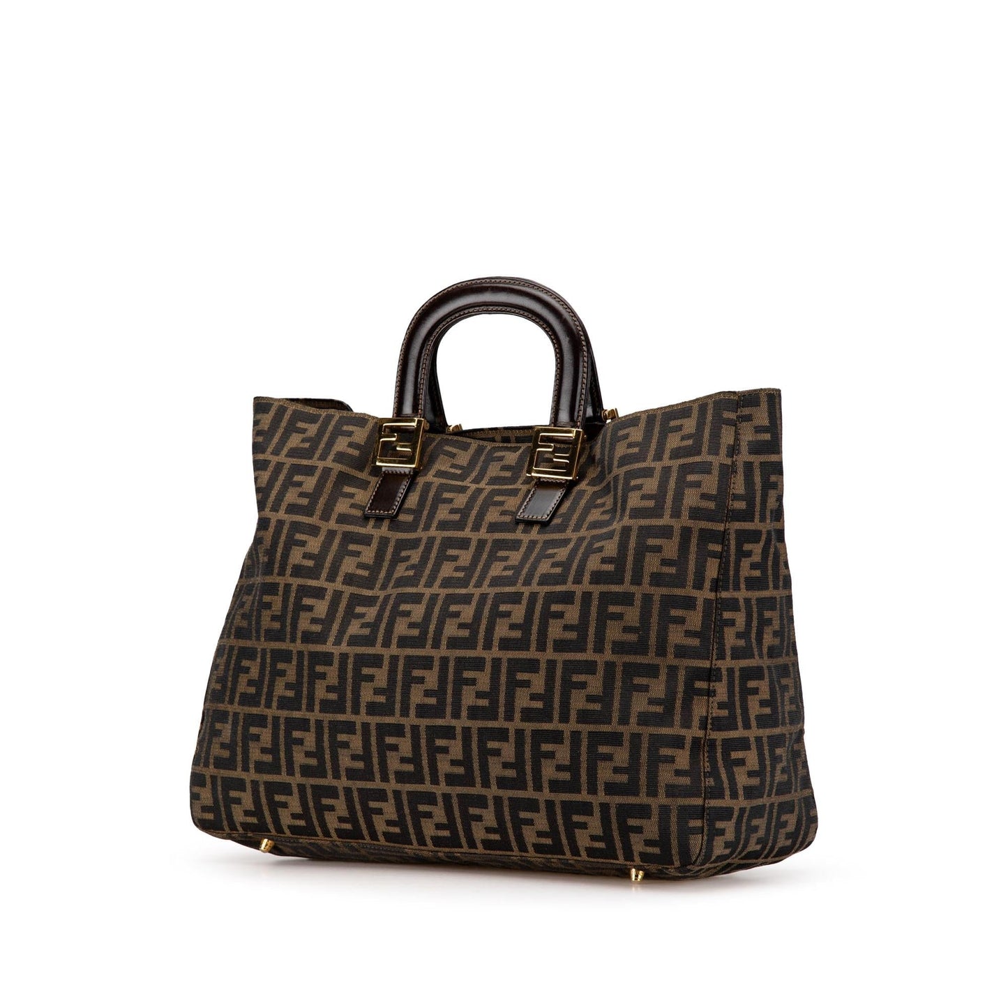 Fendi Large Zucca Canvas Twins Tote