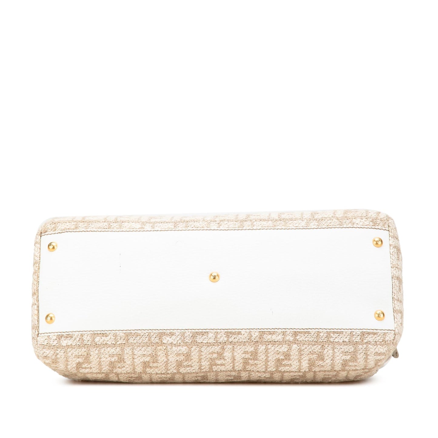 Fendi Large Zucca Corda Iconic Peekaboo Satchel