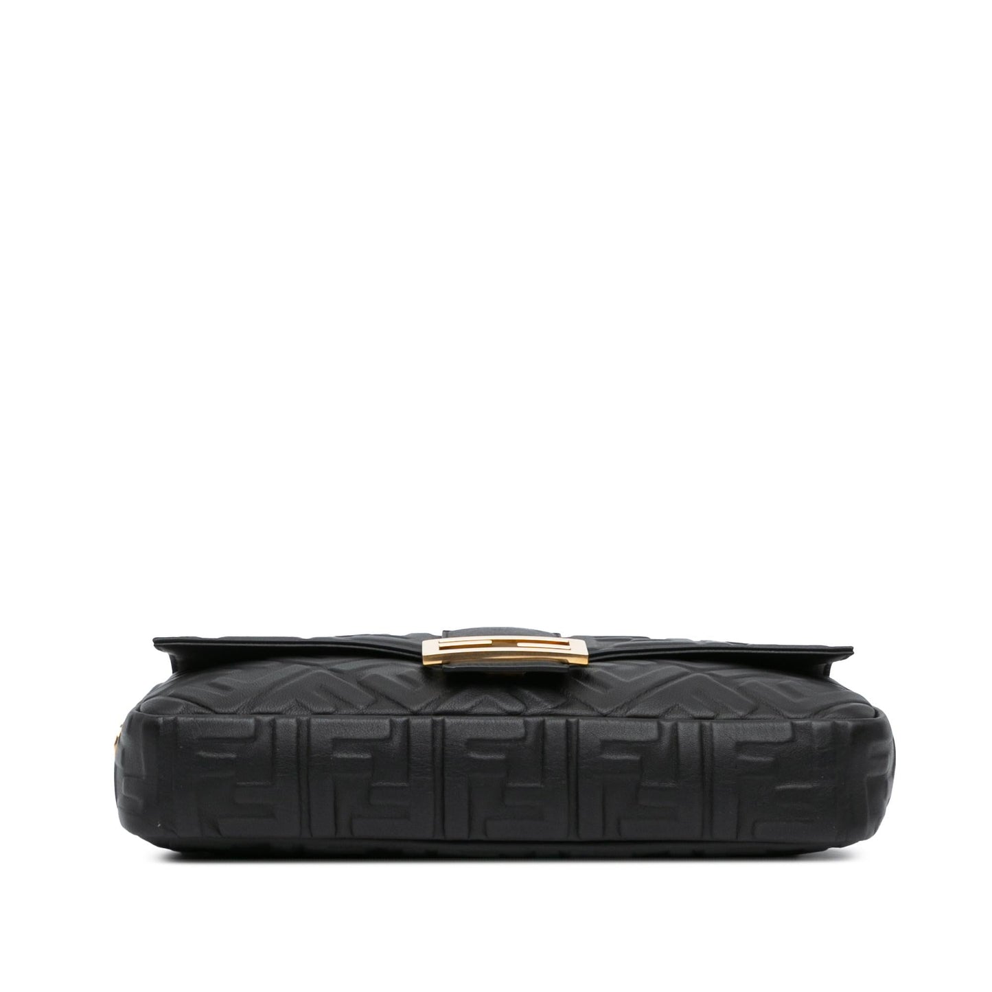Fendi Zucca Embroidered Canvas Baguette Satchel (SHG-mIE6q3)