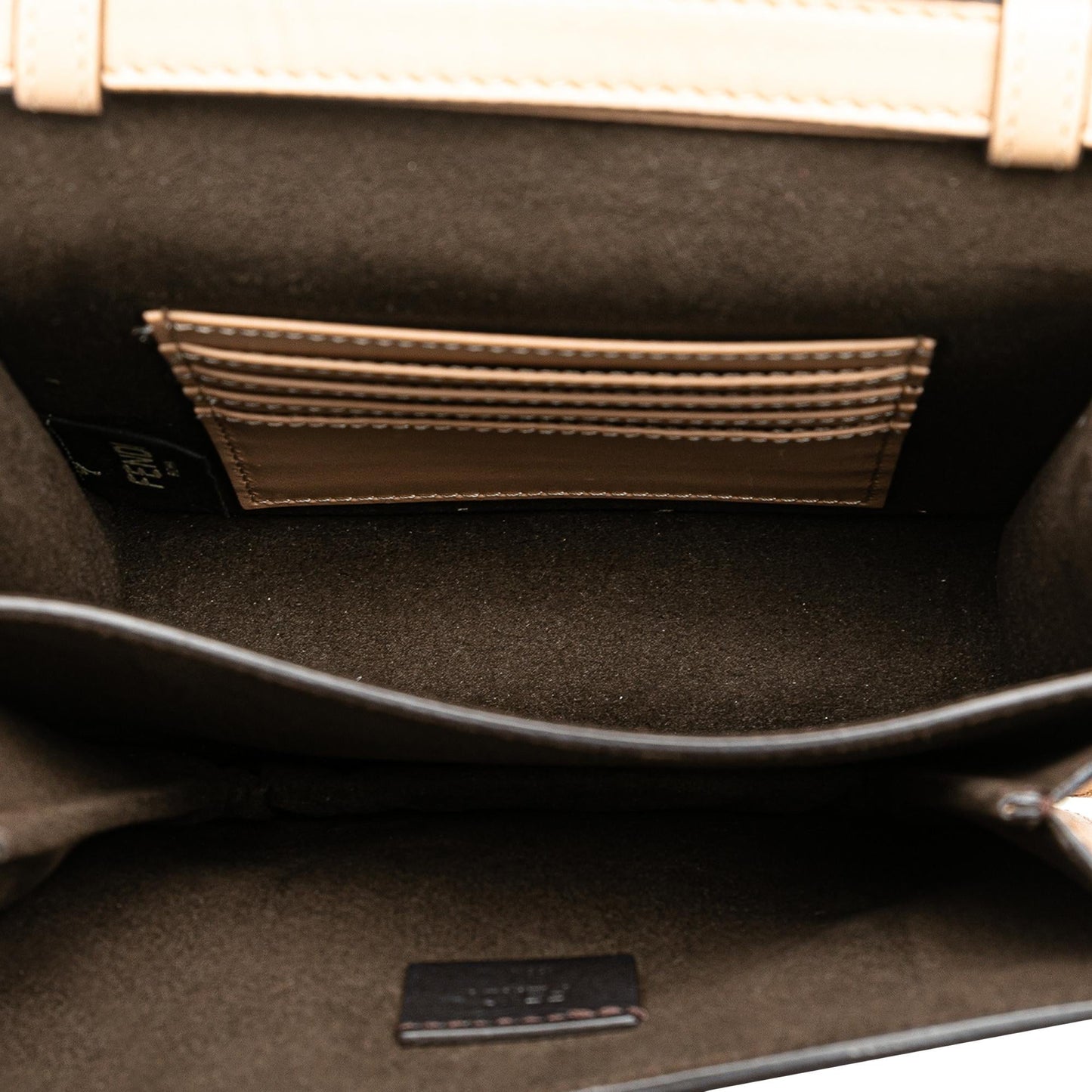 Fendi Leather Baguette Camera Bag