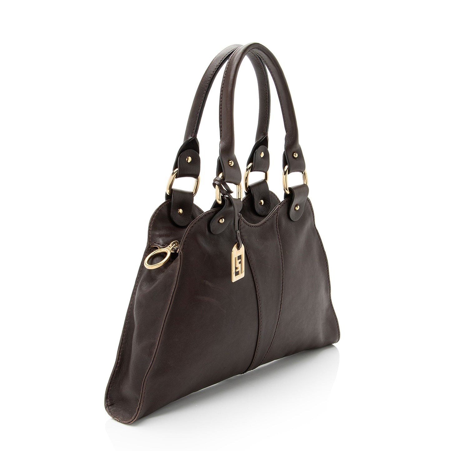 Fendi FF Embossed Calfskin FF Crossbody