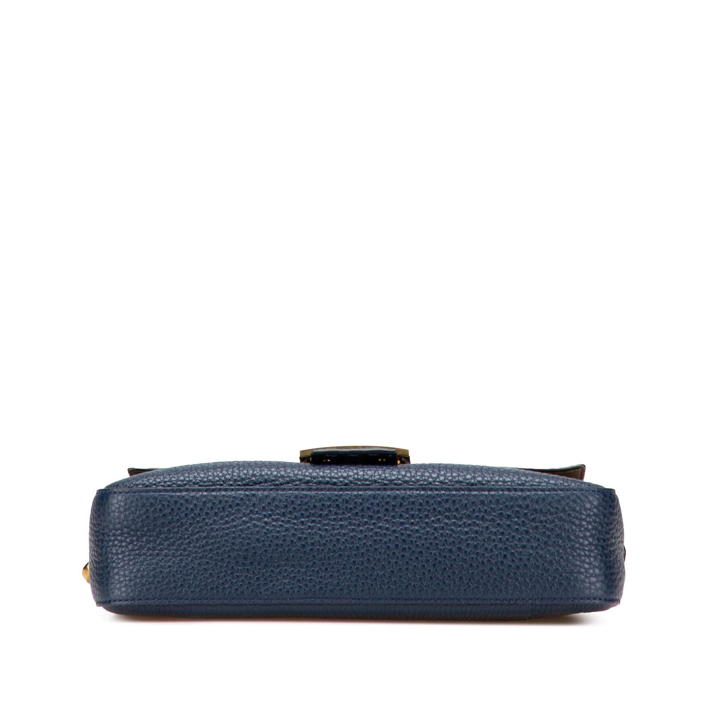 Fendi Leather Selleria Baguette Satchel