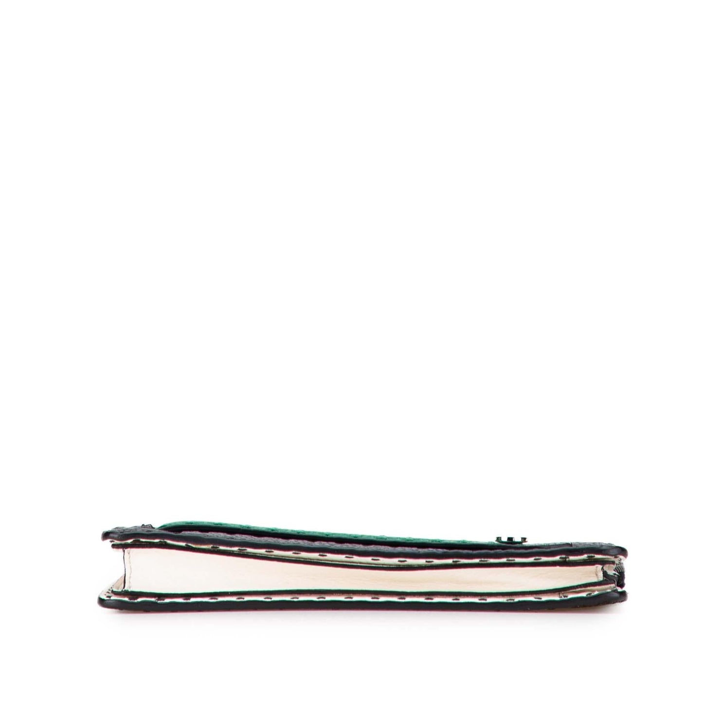 Fendi Leather Selleria Clutch