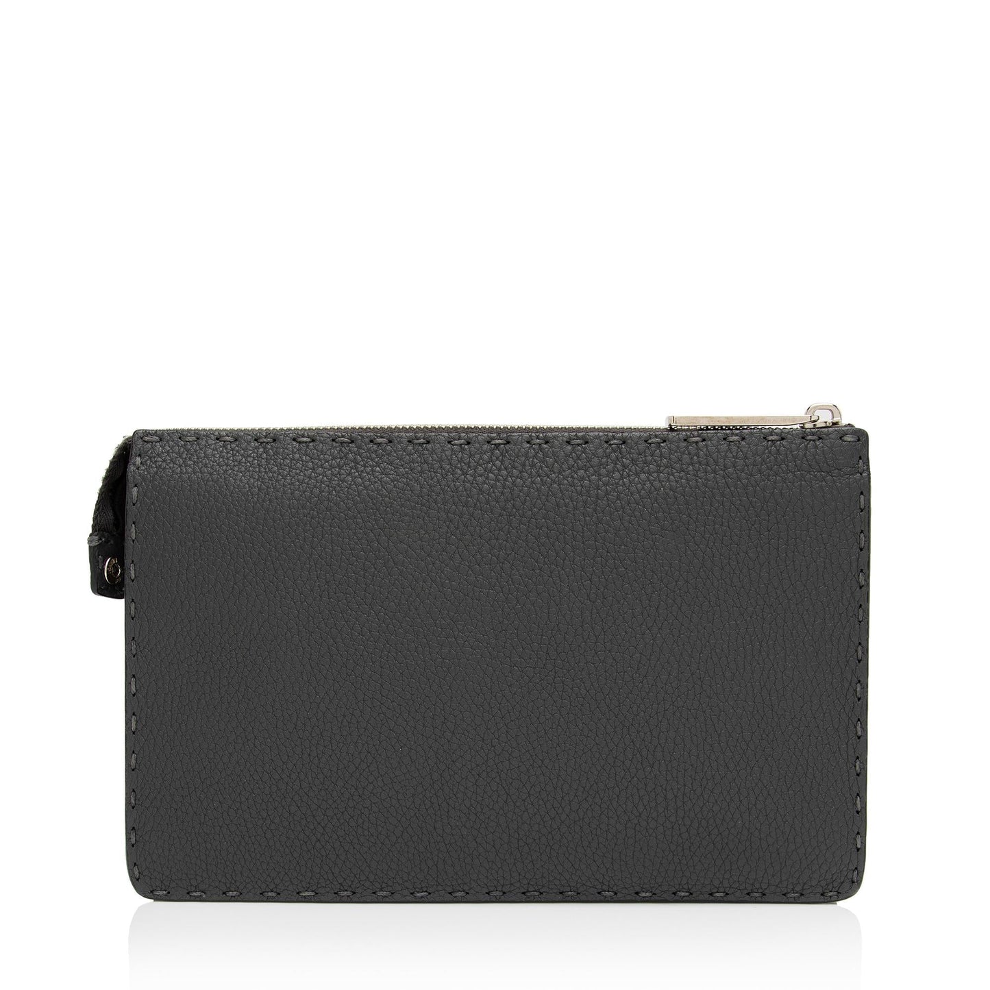 Fendi Leather Selleria Monster Clutch (SHF-hyUZqB)