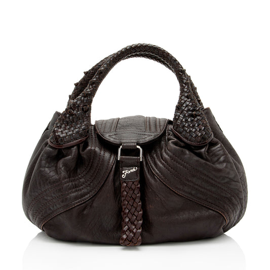 Fendi Leather Spy Baby Satchel
