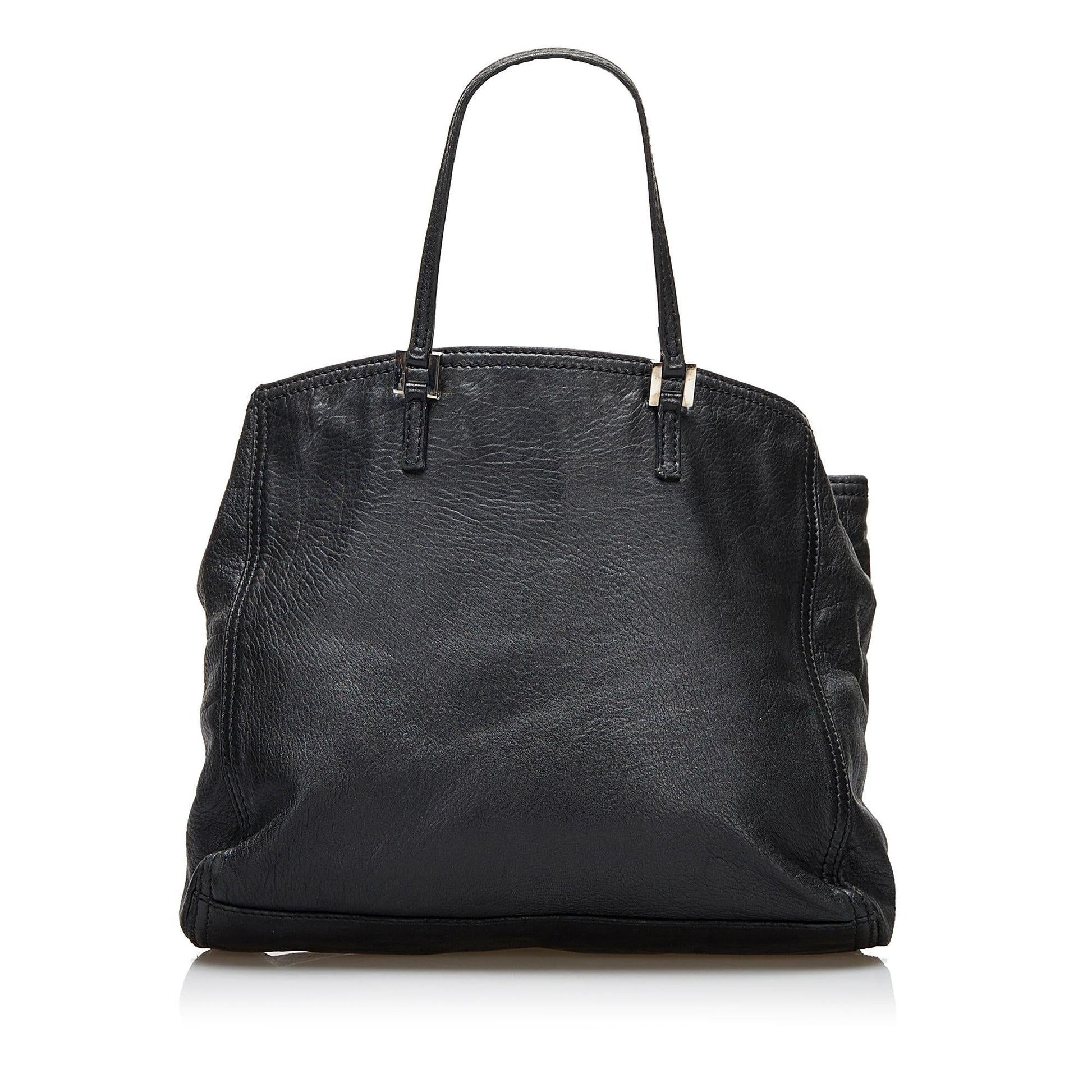 Fendi Leather Tote Bag