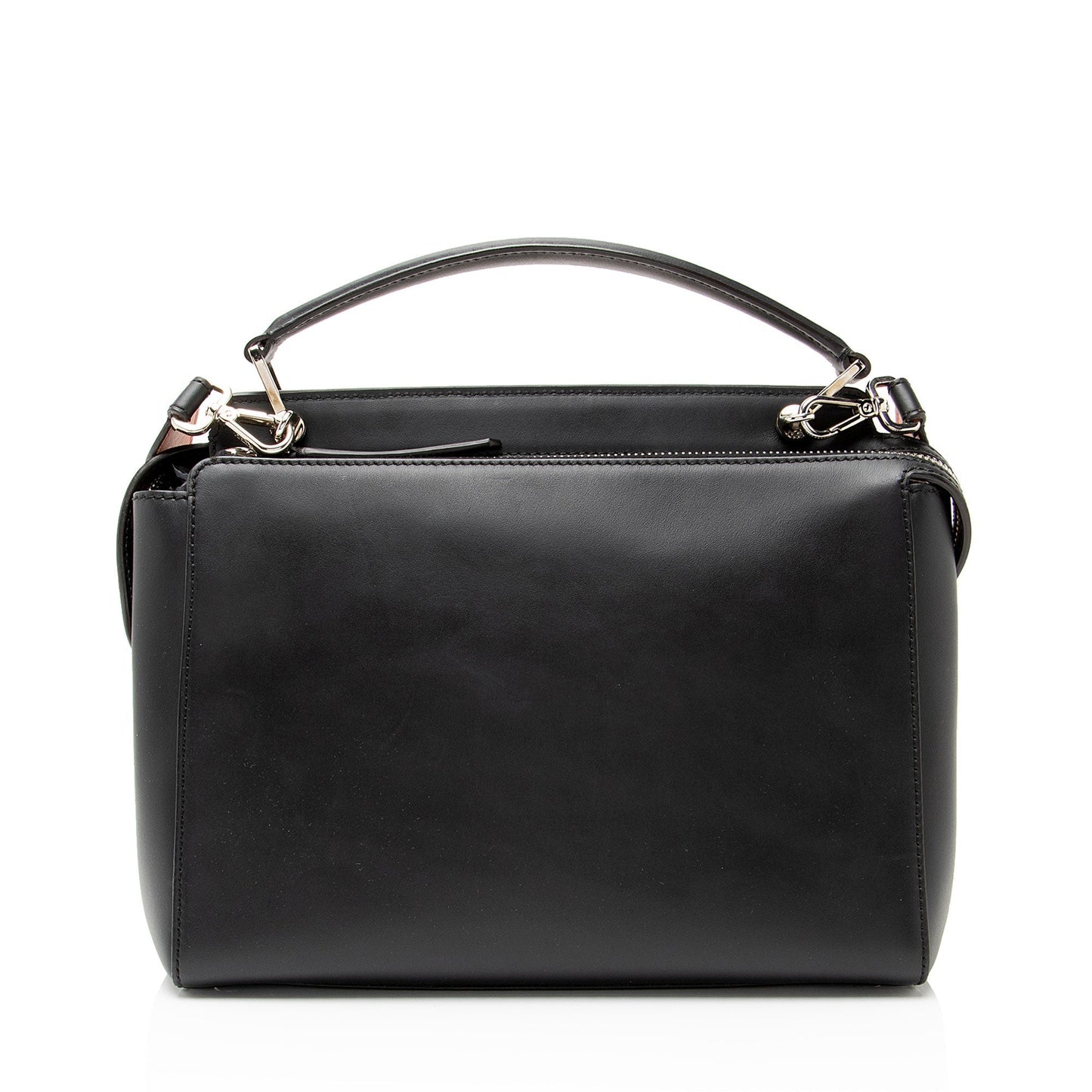 Fendi Leather Waves Dotcom Medium Satchel