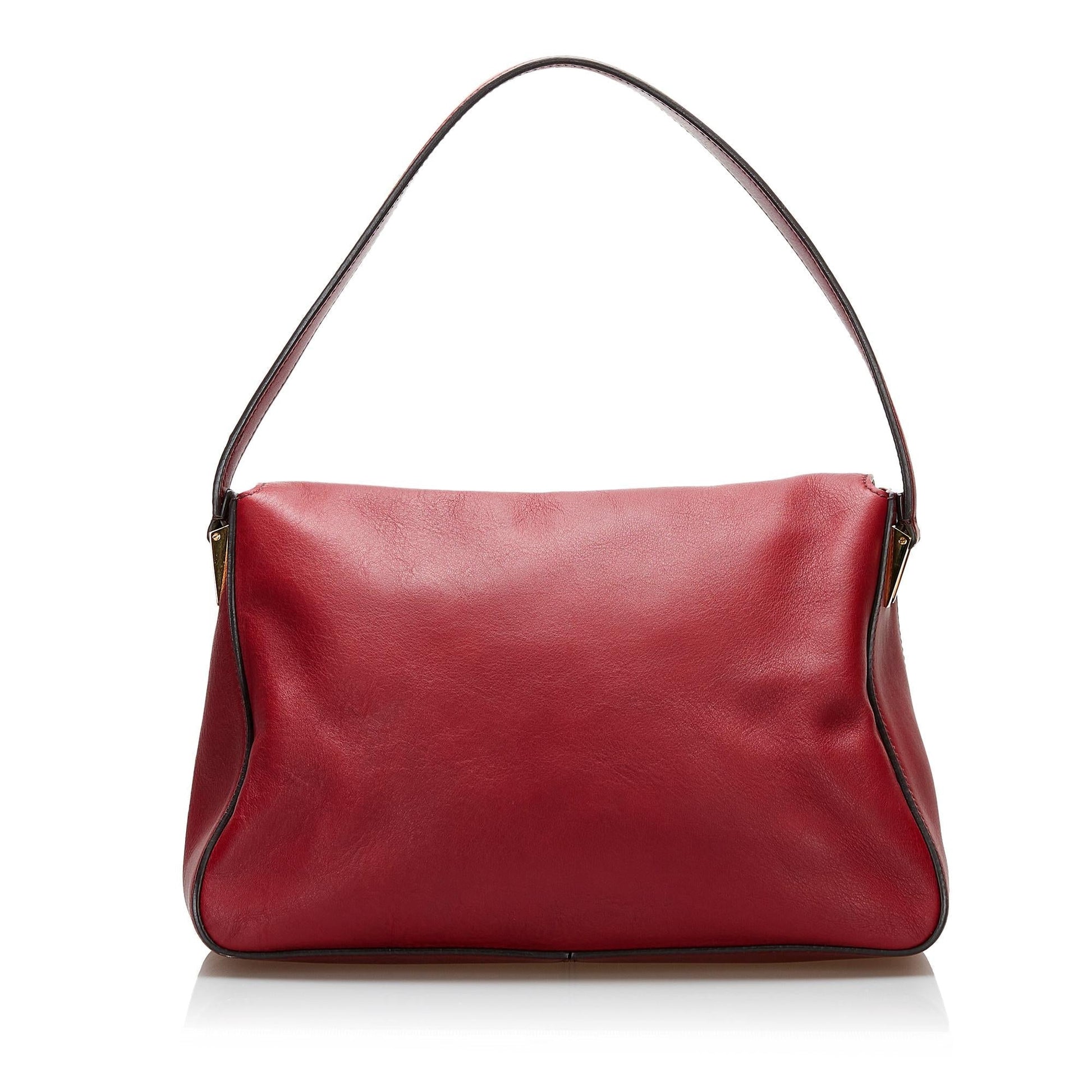 Fendi Mamma Forever Leather Shoulder Bag