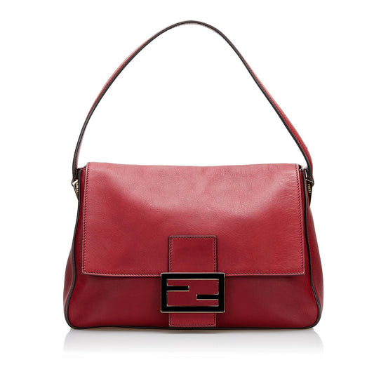 Fendi Mamma Forever Leather Shoulder Bag